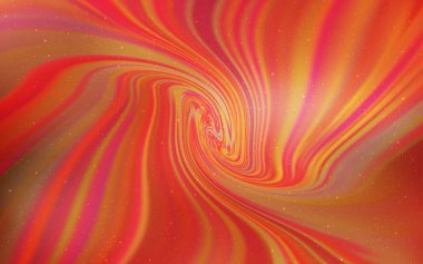 Uzay yıldızları ile açık kırmızı vektör şablonu.