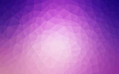 Açık Pembe vektör parlayan üçgen zemin.