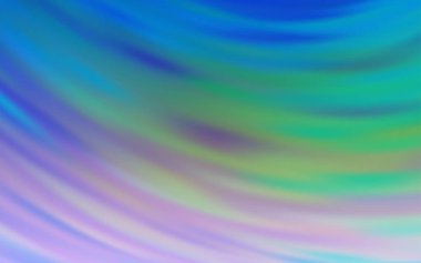 Açık Mavi, Wry çizgileri olan yeşil vektör deseni.