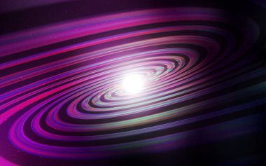 Koyu pembe vektör doku ile Samanyolu yıldız.