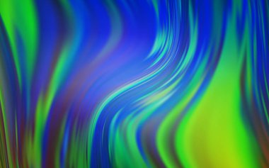 Açık mavi, yeşil vektör soyut parlak desen.