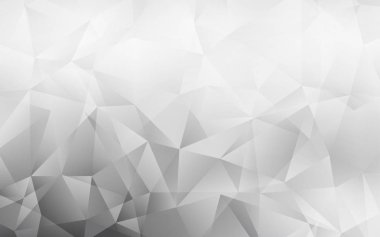 Açık Gri vektör soyut mozaik zemin.