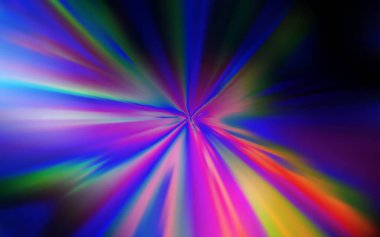 Koyu mavi, kırmızı vektör parlak deseni bulanıklaştırdı.