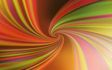 Wry çizgileri ile Açık Turuncu vektör düzeni.