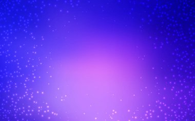 Hafif pembe, mavi vektör doku ile Samanyolu yıldız.