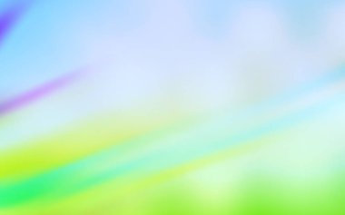 Açık Mavi, Yeşil vektör parlak dokuyu bulanıklaştırdı.