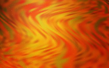 Gece gökyüzü desenle ışık turuncu vektör yıldız.