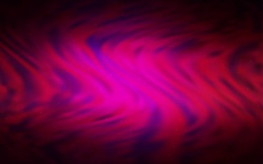 Gökada yıldız koyu pembe vektör arka plan.