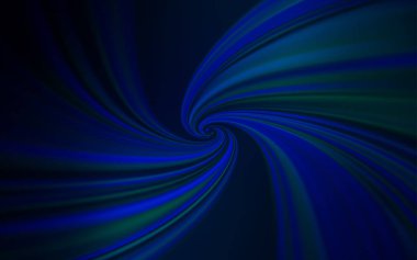 Wry çizgileri ile koyu mavi vektör arkaplanı.