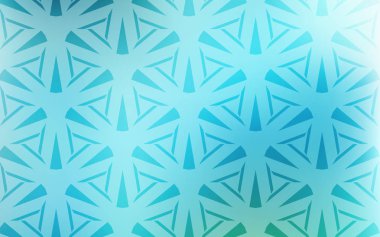  Çokgen tarzı ile desen.