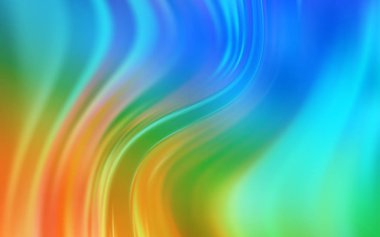 Açık Mavi, Sarı vektör parlak şablonu bulanıklaştırdı.