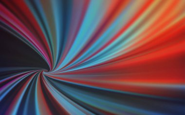 Açık Mavi, Kırmızı vektör bulanık ve renkli desen.