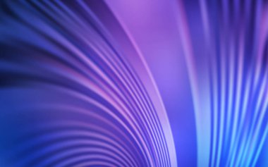 Eğri çizgileri olan hafif Mor vektör arkaplanı.