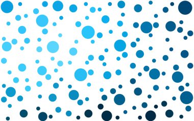 Kabarcıklı hafif BLUE vektör arkaplanı.