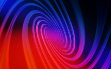 Açık mavi, uzay yıldızları ile kırmızı vektör şablonu.