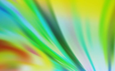 Açık Mavi, Yeşil vektör parlak dokuyu bulanıklaştırdı.