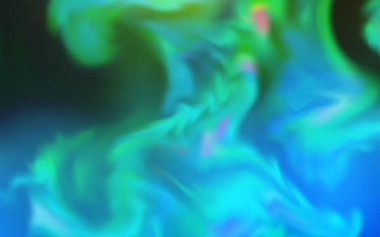 Açık Mavi, Yeşil vektör soyut bulanık görünüm.