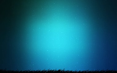 Hafif mavi vektör şablon alan yıldız.