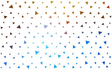 Açık Mavi, Sarı vektör düşük poli dokusu.