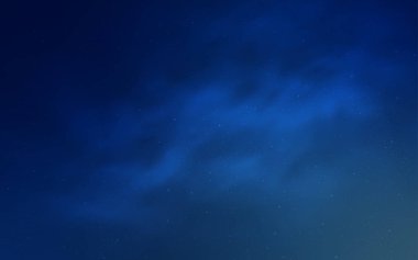 Gökada yıldız ışık mavi vektör arka plan.