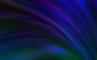 Koyu Mavili vektör soyut parlak şablonu bulanıklaştırdı.