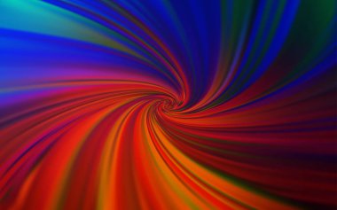 Açık mavi, kırmızı vektör parlak deseni bulanıklaştırdı.