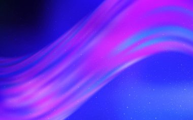 Açık Pembe, Kozmik yıldızlarla mavi vektör düzeni.