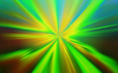 Açık Yeşil Vektör soyut parlak desen.