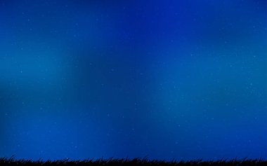 Astronomik yıldızlar ile açık mavi vektör arka plan.