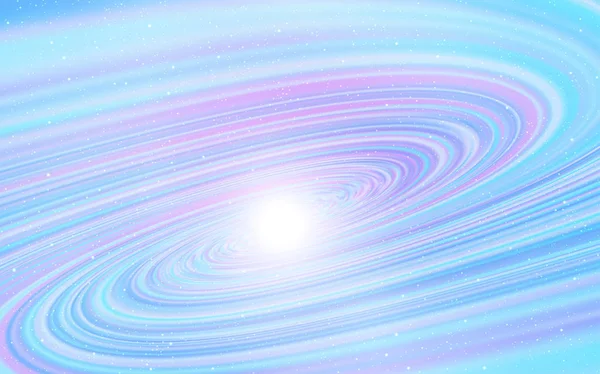 Светло-розовый, синий векторный узор с ночными звездами неба . — стоковый вектор