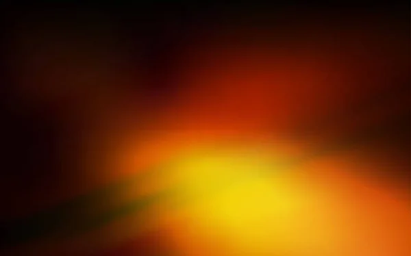 Donker oranje vector wazig achtergrond. — Stockvector