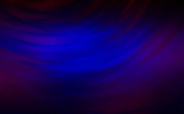 Dark Blue, Red vector blurred pattern. — Stock Vector
