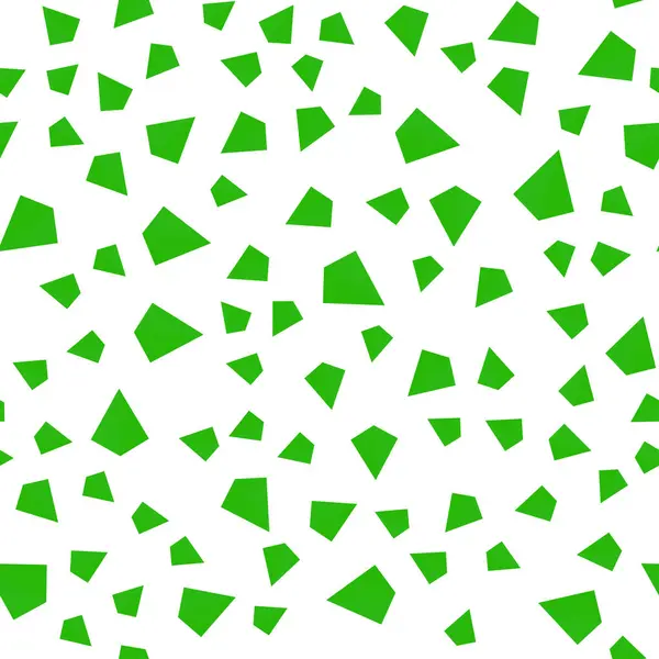Ljusgrön vektor sömlös, isometrisk bakgrund med trianglar. — Stock vektor
