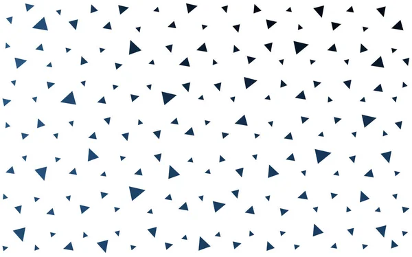 Dunkelblauer Vektor abstrakte polygonale Vorlage. — Stockvektor