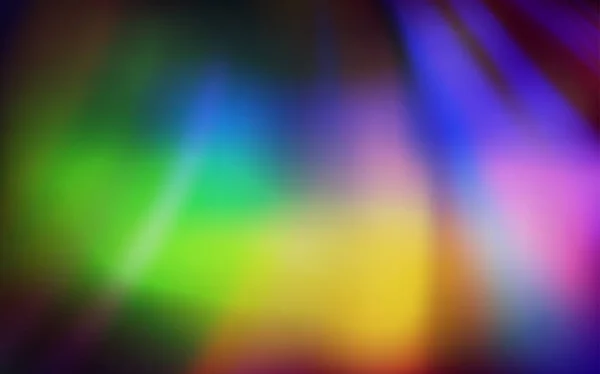 Ljus flerfärgad vektor suddig mall. — Stock vektor