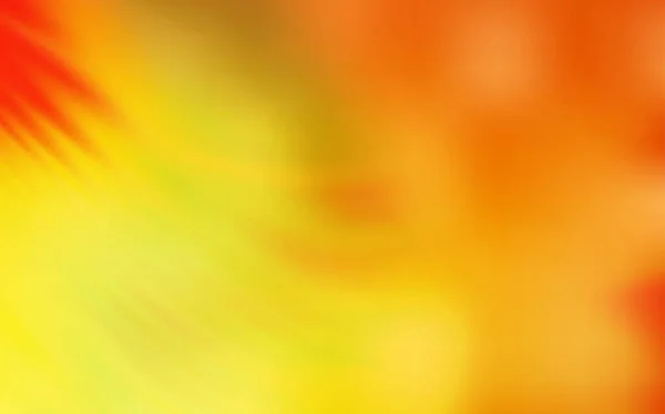 Licht rood, geel vector wazig Shine abstracte textuur. — Stockvector