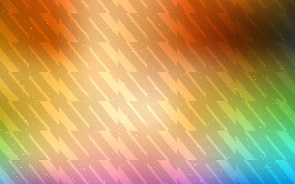 Ljus Multicolor vektor textur med färgade linjer. — Stock vektor