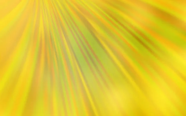Világos sárga vektor elmosódott fényes textúra. — Stock Vector