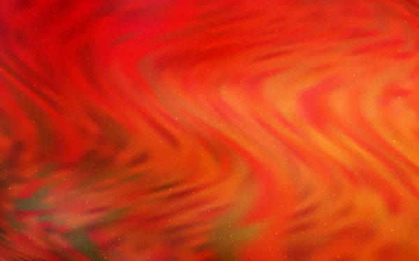 Texture vectorielle rouge clair avec étoiles laiteuses . — Image vectorielle