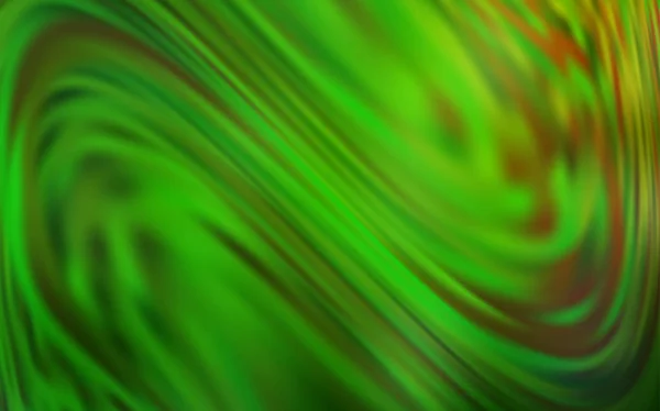 Hellgrüner Vektor bunt abstrakte Textur. — Stockvektor