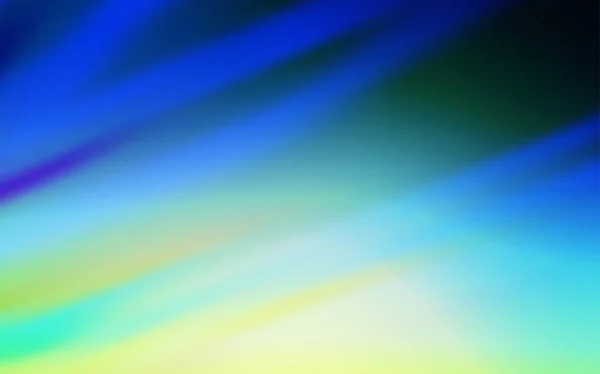 Bleu clair, Vert vecteur abstrait fond flou. — Image vectorielle