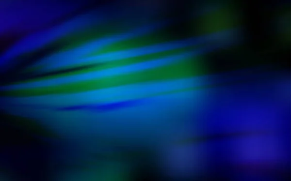 Dark BLUE vetor brilhante fundo abstrato. — Vetor de Stock