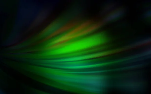 Vert foncé, Vecteur rouge fond flou coloré . — Image vectorielle