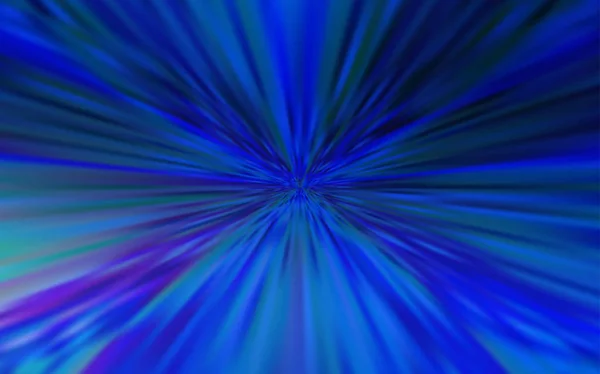 Donker blauw vector wazig patroon. — Stockvector