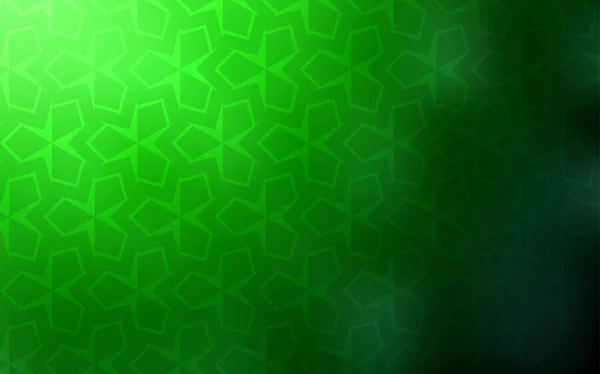 Housse vectorielle vert clair dans un style polygonal. — Image vectorielle