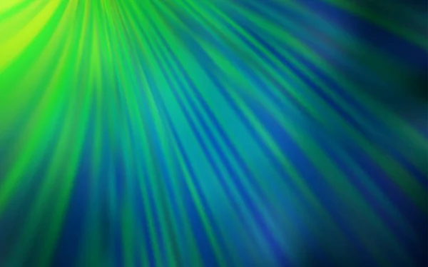 Azul claro, vetor verde fundo abstrato colorido. — Vetor de Stock