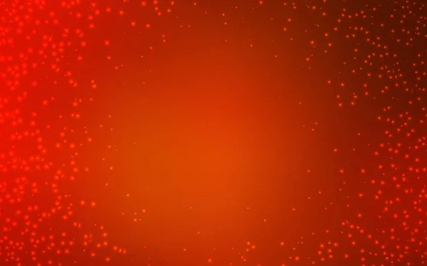 Светло-красная векторная текстура со звездами Млечного Пути . — стоковый вектор