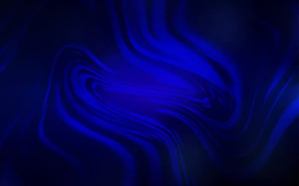 Σκούρο μπλε διάνυσμα θολή φωτεινό μοτίβο. — Διανυσματικό Αρχείο