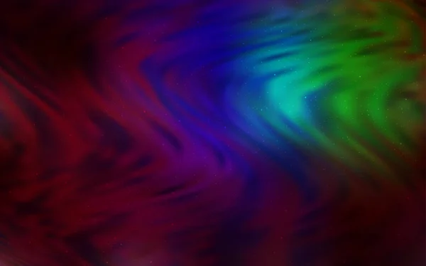 Σκούρο πολύχρωμη διάνυσμα μοτίβο με νυχτερινό ουρανό αστεριών. — Διανυσματικό Αρχείο