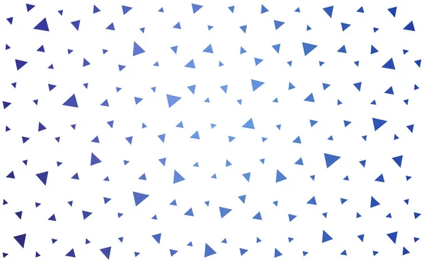 Light BLUE vector  gradient triangles template. — Stock Vector